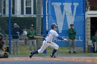 Baseball vs Babson  Wheaton College Baseball vs Babson College. - Photo By: KEITH NORDSTROM : Wheaton, baseball